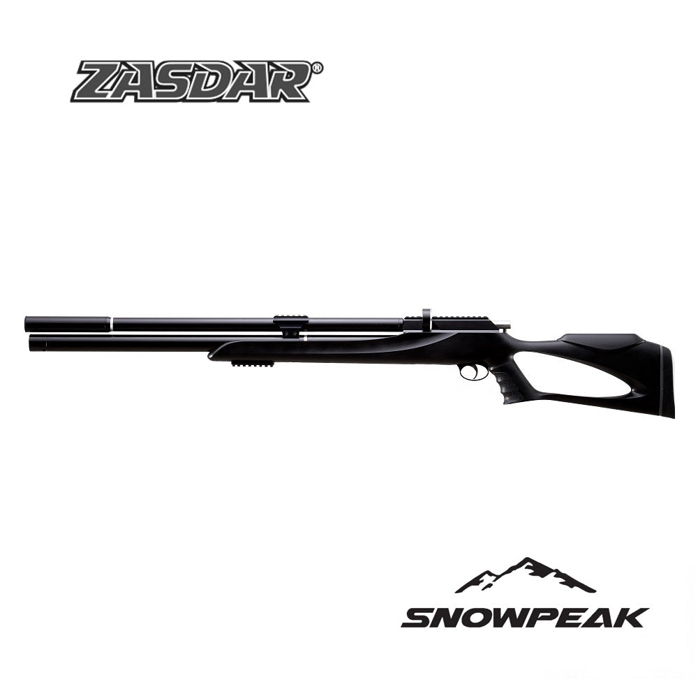 Carabina PCP Snowpeak - Zasdar AP900 - Botella de Carbono - Regulador integrado cal. 6,35 mm