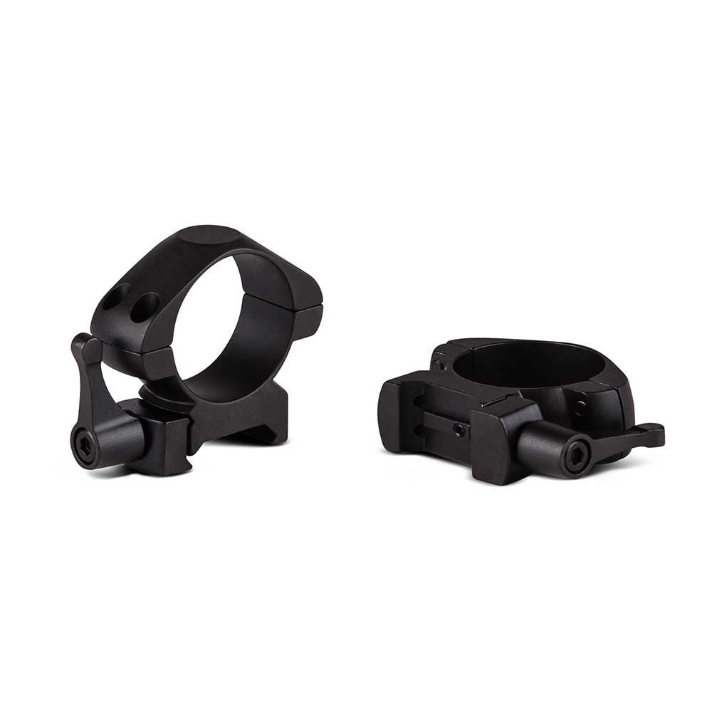 Anillas Konus STEEL QR - Bajas, Tubo 30mm, Carril 21mm