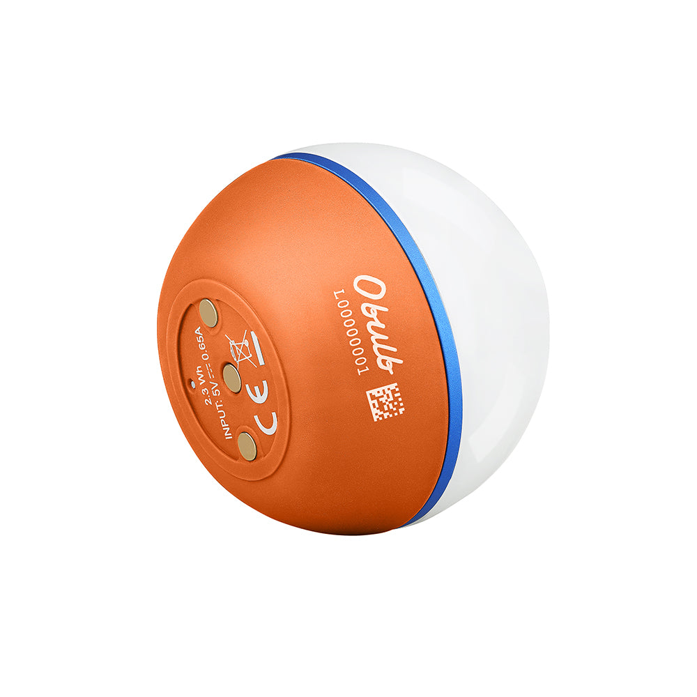 Luz LED portátil Obulb con base magnética Olight