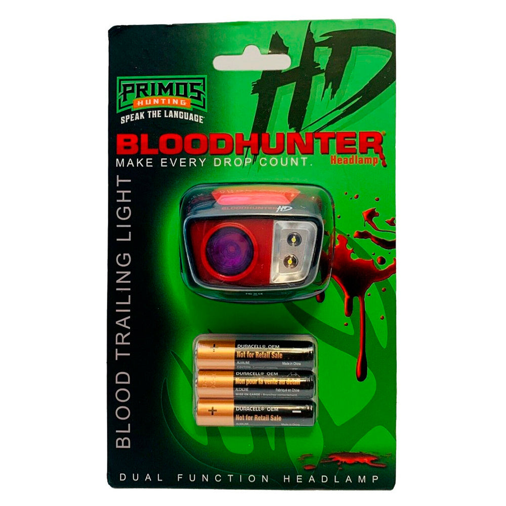 Linterna rastreadora de sangre PRIMOS Bloodhunter HD Head